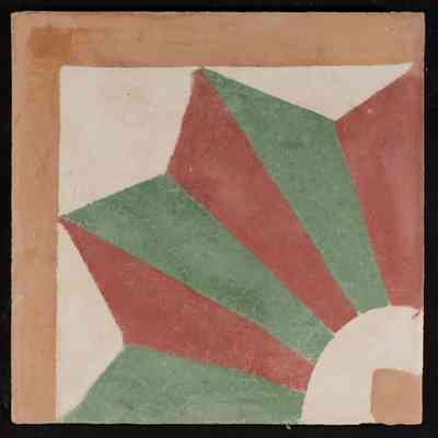 Al-Baklava Border Corner Tile بلاطة زاوية زنار البقلاوة