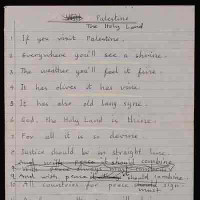 Palestine the Holy Land