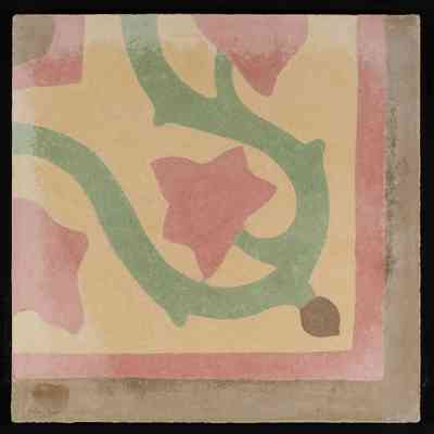 The Flower Border Corner Tile زاوية زنار الوردة