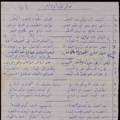 موطني موطن امي وابي- حرب احتلال 1967