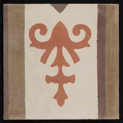 The Central Border Tile بلاطة زنار النص