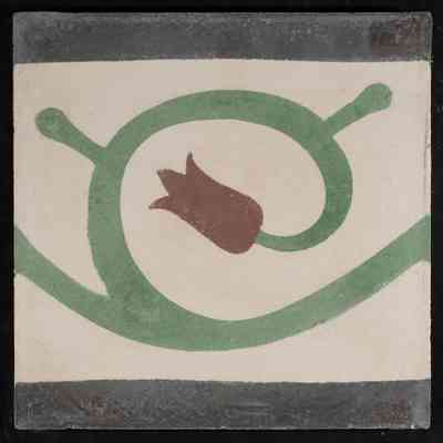 The Cup Border Tile بلاطة زنار الفنجان