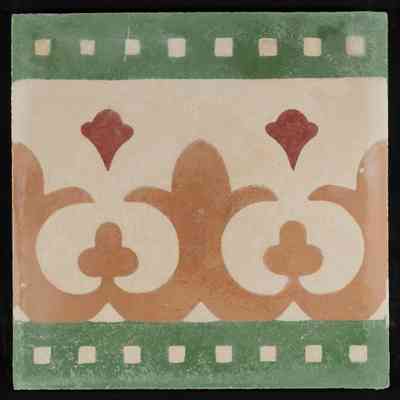 The King Talal's Palace Border Tile بلاطة زِنار قَصر المَلك طَلال