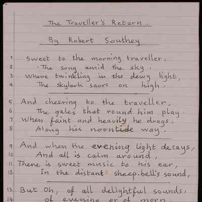 The Traveller's Return