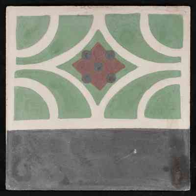 The Watermelon Border Tile بلاطة زنار البطيخة