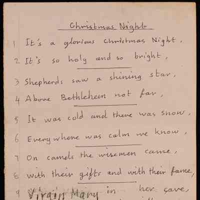 Christmas Night- War and Peace