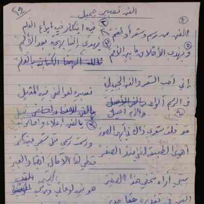 الفن تعبير جميل