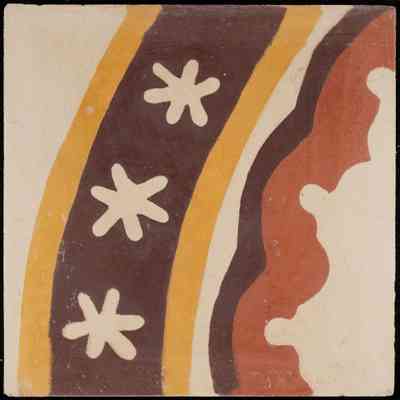 The Round Border Tile بلاطة زنار المدورة