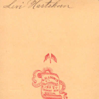 Levi Hartshorn - Verso