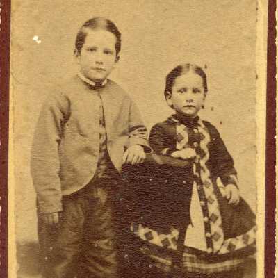 Charles Lincoln Wilkins, Bertha M. Wilkins and Fannie Helen (Spalding) Wilkins