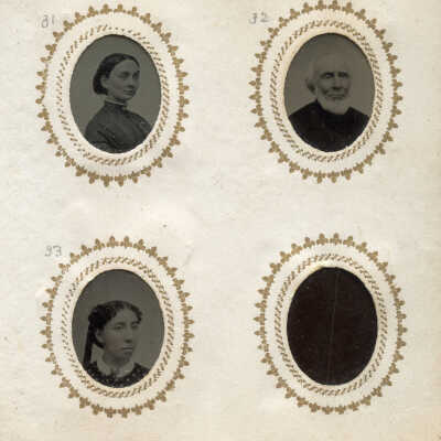 31. Margaret Peabody [1837-1893] 32. Mr. Peabody (her father) [Francis Peabody, 1793-1872] 33. Mary E. Russell (daughter of David Russell)