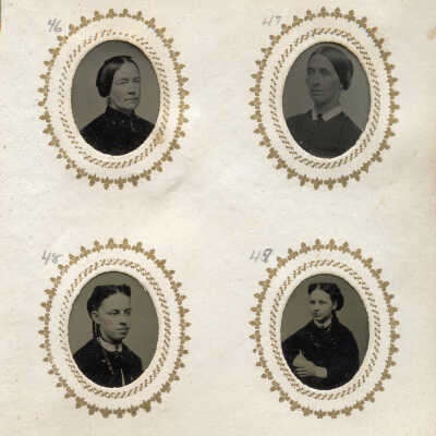 46. Mrs. Campbell 47. Mrs. Follansbee 48. Lorey Danforth 49. Hattie Danforth Richardson