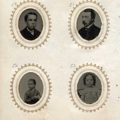 50. Frank Nichols 51. Mr. Abbot 52. Nellie Follansbee 53. Little Abbott girl? [Lucy doesn't agree]