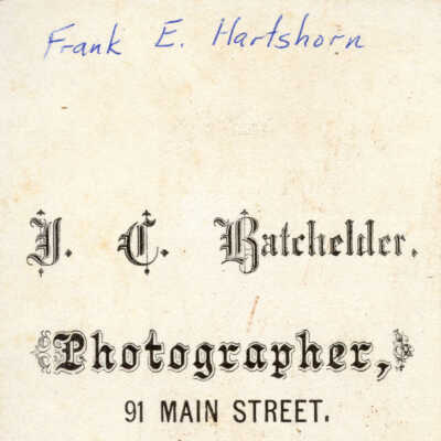 Frank Hartshorn-verso