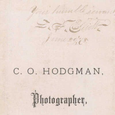 L. F. Elliott - June 29, 1878 - verso
