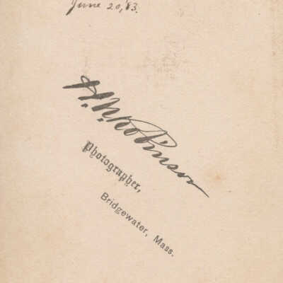 L. F. Elliott - June 20, 1883 - verso