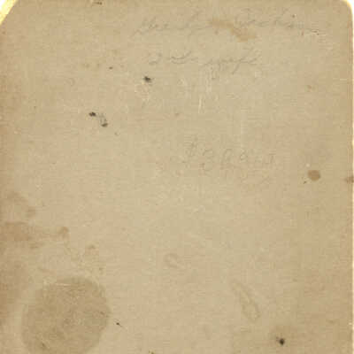 Reverse side - Reads Grandpa Jackson/2nd wife