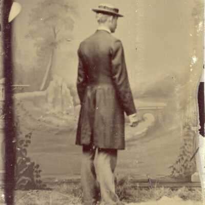 Tintype of unknown subject