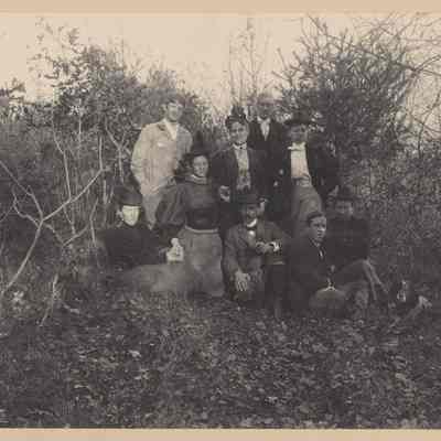 The Keyes party, Balls Hill, Concord, Massachusetts