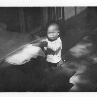 Vietnamese child playing, Vietnam Orphanage project.