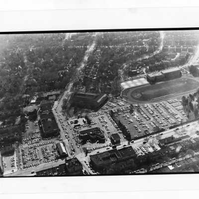 Aerial view of Saint Joseph's College campus.