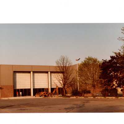 Exterior view of Sports Complex (addition to Field House).