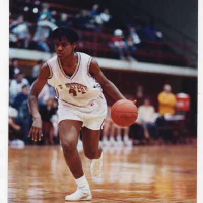 Women's Basketball player Dale Hodges