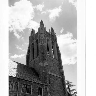 Exterior view of Barbelin Tower.