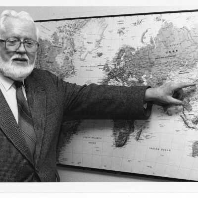 James E. Dougherty: Class of 1950; Executive Vice President; Faculty, Political Science