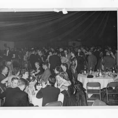 Alumni association formal supper dance, 1954.