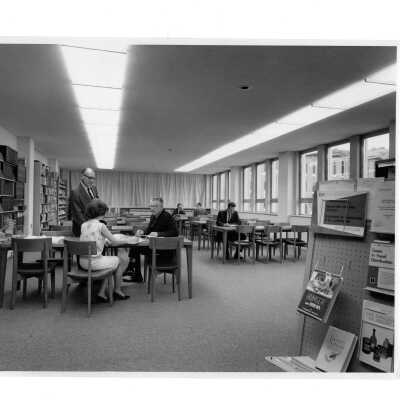 View of Dean's Office, Villiger (later Post) Academy of Food Marketing/