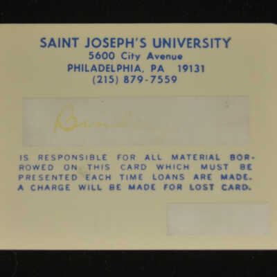 Card, Library