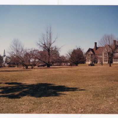 Exterior view of Saint Mary's Hall.
