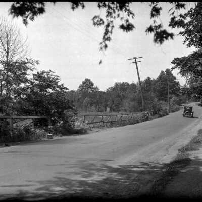 Barbelin groundbreaking and dedication: 10 images of groundbreaking ceremony for new site of Saint Joseph's College; 8 images of roads and land near site, including corner of Lapsley Lane and City Ave.; 3 images of Barbelin dedication, 1925, 1927