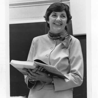 Adele Foley. Class of 1961, Director of MBA Program