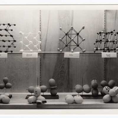 Academics: Display of Molecule Models made by Chemistry Students