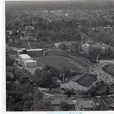 Aerial view of Saint Joseph's College campus.