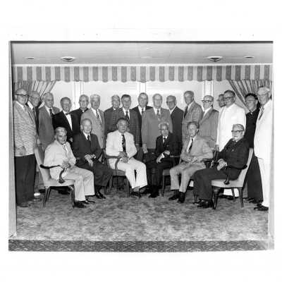 Alumni reunion of class of 1931 held on May 18, 1976. Includes Terrence Toland, S.J.