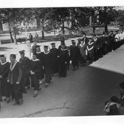 Baccalaureate processing into Cathedral.