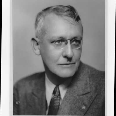 Photograph of 1953 Shaffrey award recipient, Dr. Edward A. Strecker.