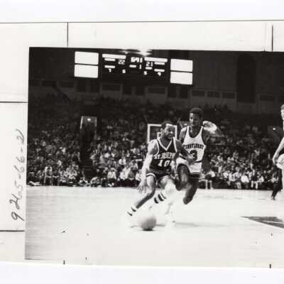 Men's Basketball game against U. of Pennsylvania
