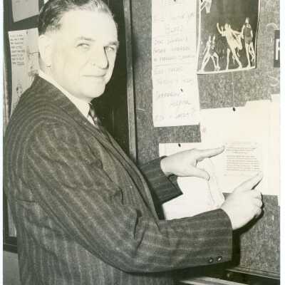 George Bertlesman, Director of Athletics and Coach of Cross Country