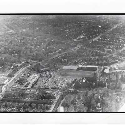 Aerial view of Saint Joseph's College campus.