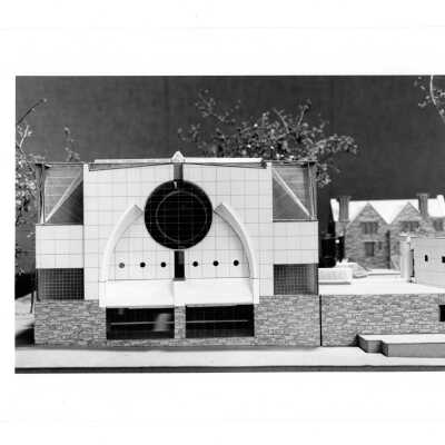 Architect's model of Chapel of Saint Joseph.