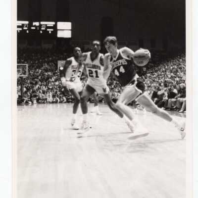 Men's Basketball game against Villanova in Palestra