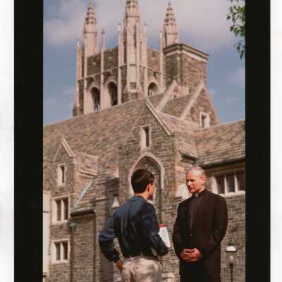 Gerald F. Finnegan, S.J.: Faculty, Theology; and Joseph M. Lunardi as a Student