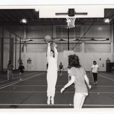 Women's Intramural Basketball game