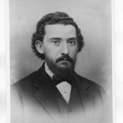 Dr. John H. Mullen of Phoenixville, student at Saint Joseph's College in 1859? The date of the original photo is unknown and was apparently loaned to the college by Dr. Edward A. Mallon