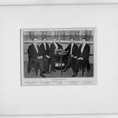 Members of Villiger Debating Society.
