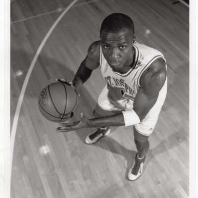 Men's Basketball player Lionel Ngounou